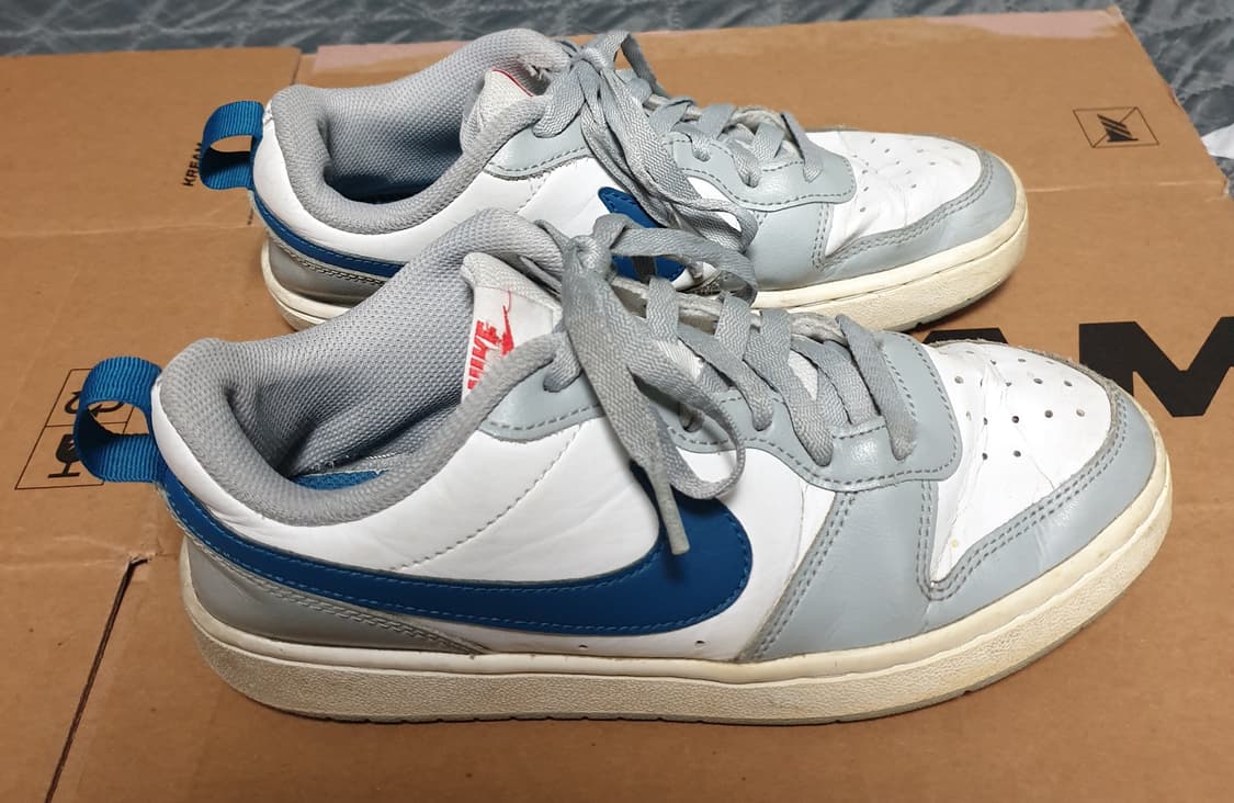 나이키 코트 버로우 로우2  스모크그레이 마리나블루 스니커즈 (240) 상품이미지1