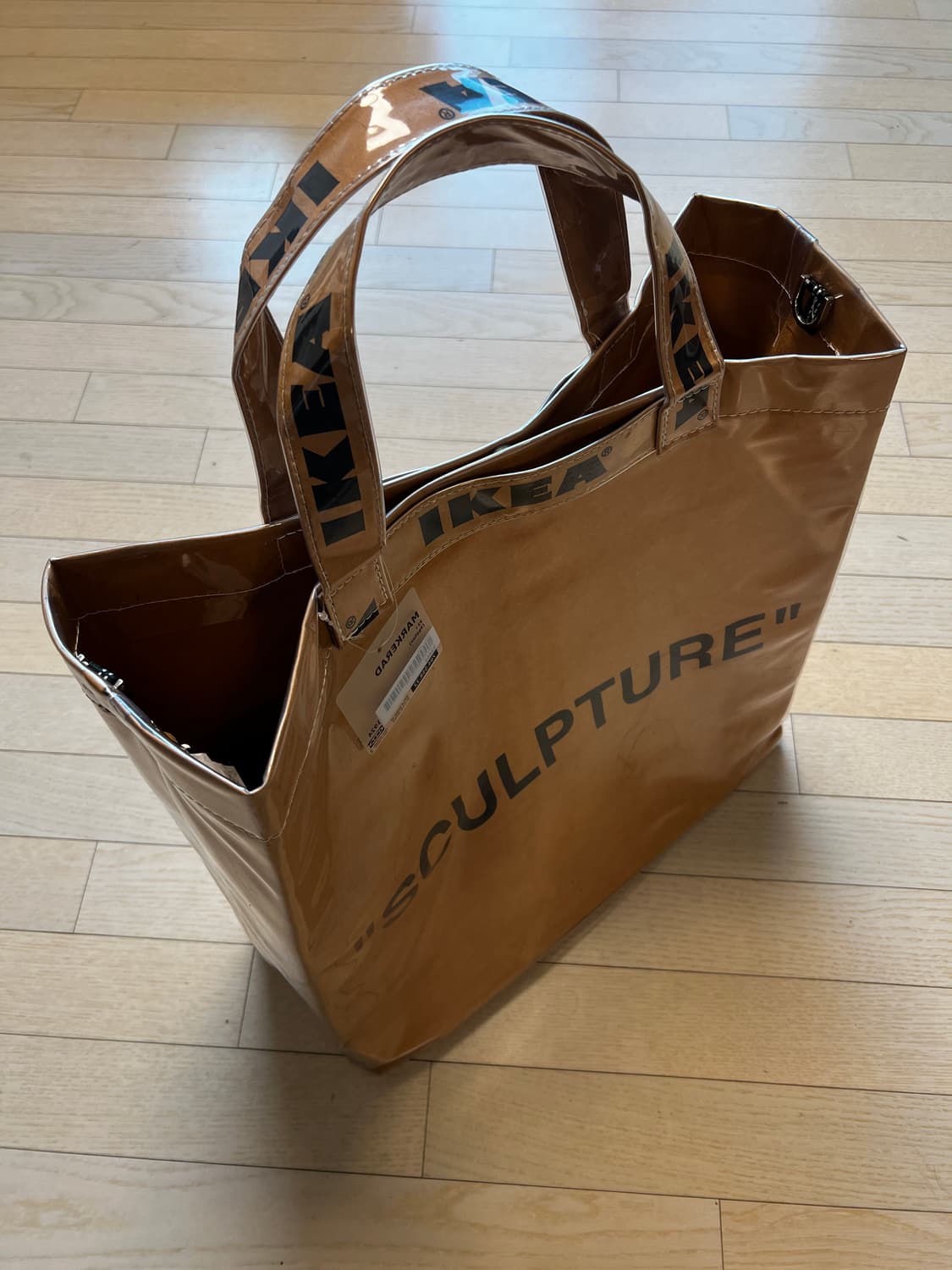 이케아 마르케라드 버질아블로 pvc 커스텀 가방 상품이미지5