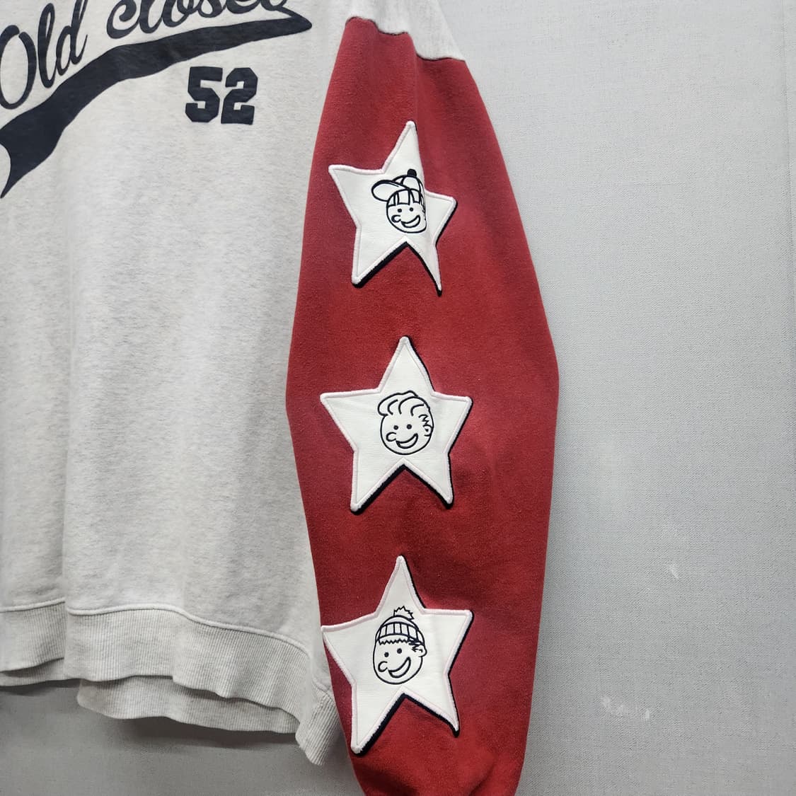 오아이오아이 올드 클로젯 사이드 디테일 맨투맨 XL 상품이미지3