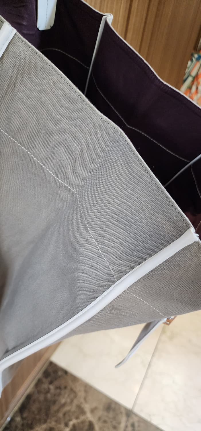 시스템 토스백 캔버스 레더믹스 상품이미지6
