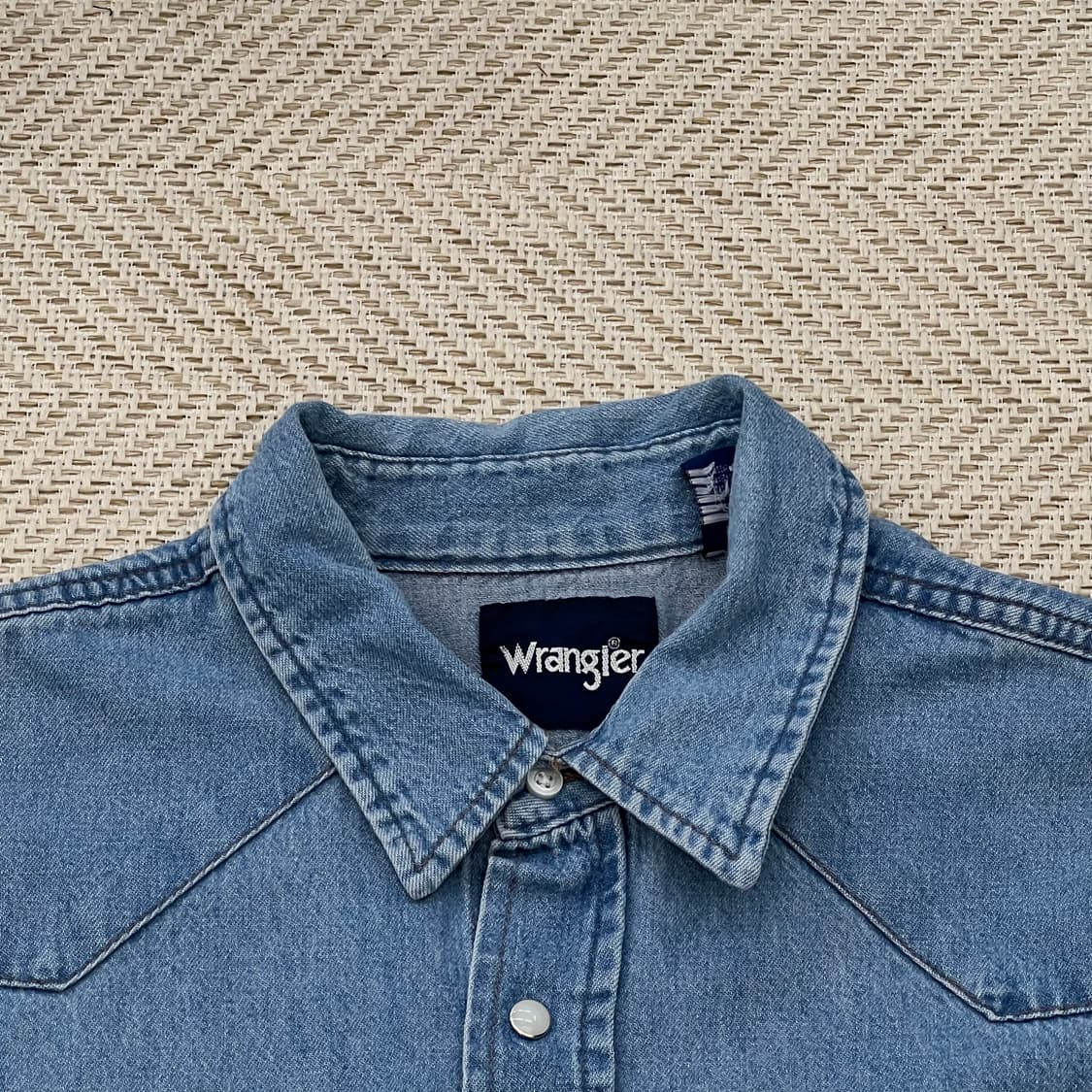 랭글러 데님셔츠 r2425 상품이미지6
