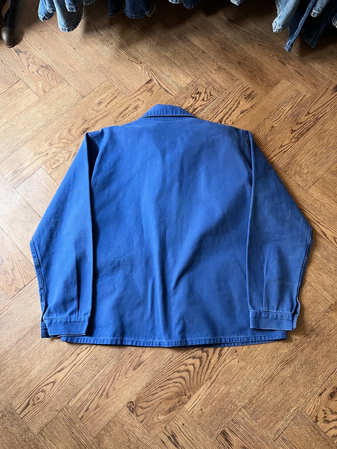 [M]90's 빈티지 3포켓 트윌코튼 프렌치 워크 자켓 상품이미지8