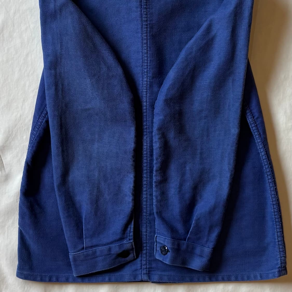 [M95/W55] 60s 오리지널 프렌치 몰스킨 워크자켓 상품이미지10