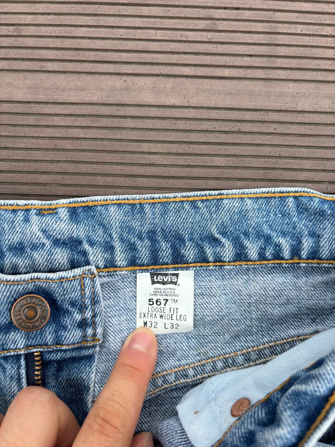 90s levis 리바이스 567 상품이미지3