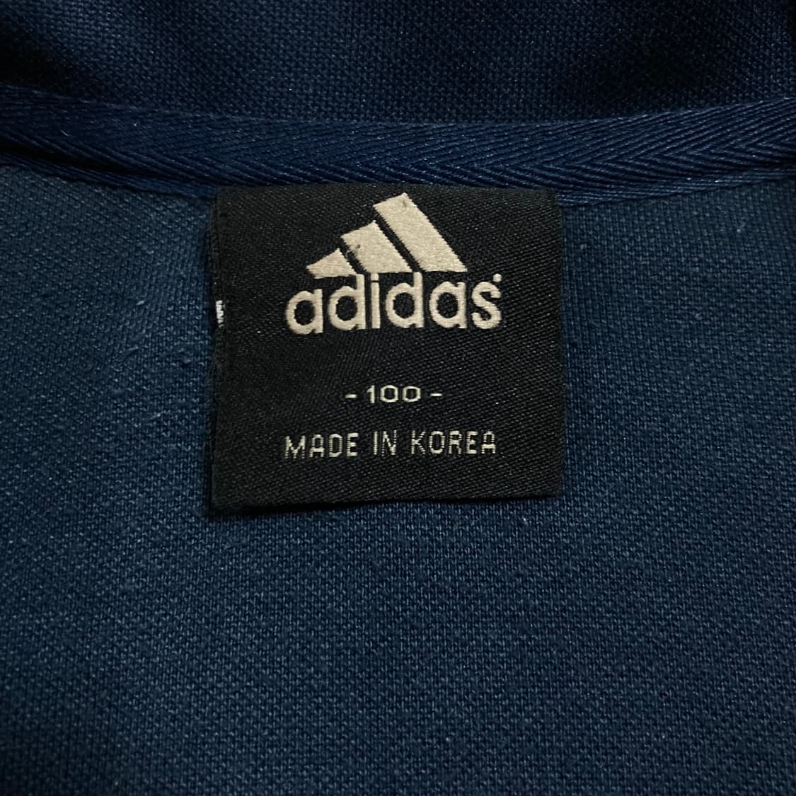 아디다스 스몰 로고 사이드 라인 네이비 트랙탑 져지 상품이미지3
