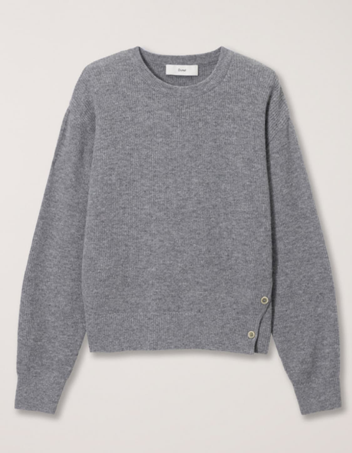 던스트 BUTTONED CREWNECK SWEATER_UNISEX 상품이미지2