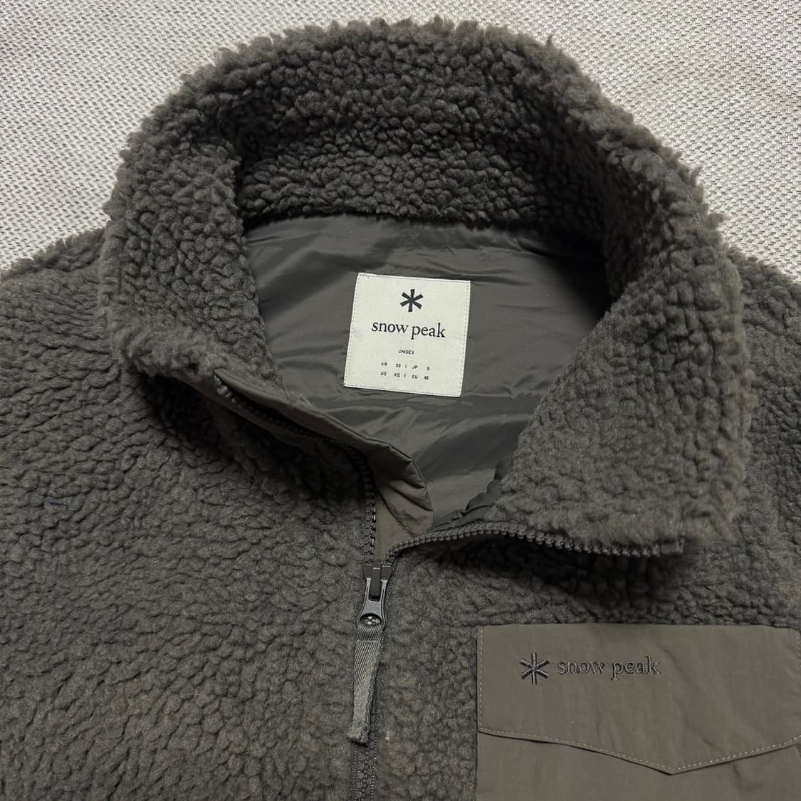 스노우피크 플리스 베스트 조끼 상품이미지3