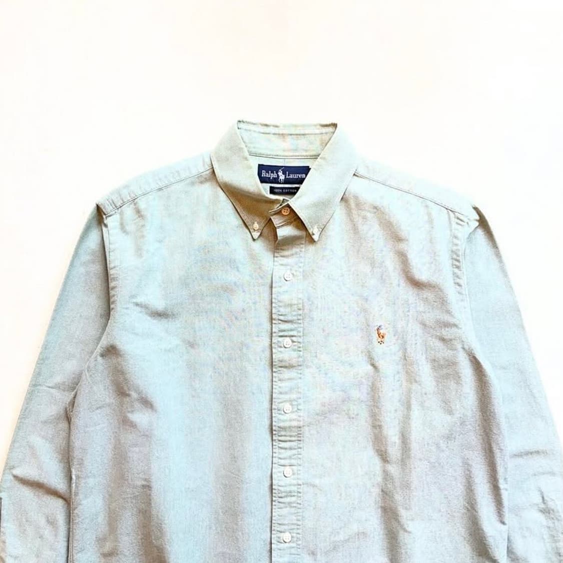 폴로랄프로렌 옥스포드 피스타치오 셔츠 상품이미지1