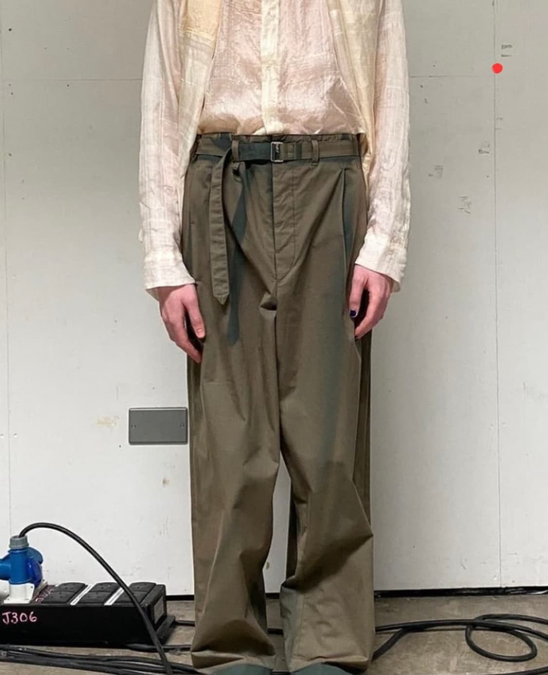 Jiyong Kim 22aw Draped Shirt 상품이미지3