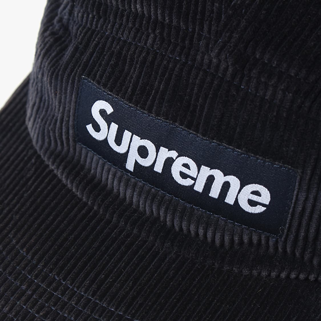 SUPREME "Navy Corduroy Cap" 상품이미지3