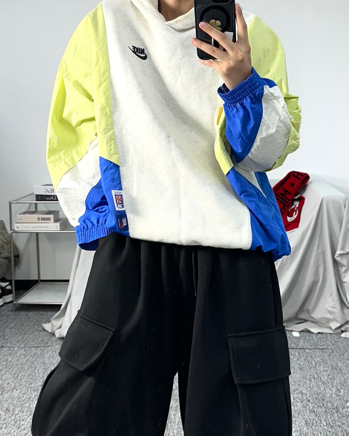 나이키 우먼스 아이콘 클래쉬 후드티 M 상품이미지3