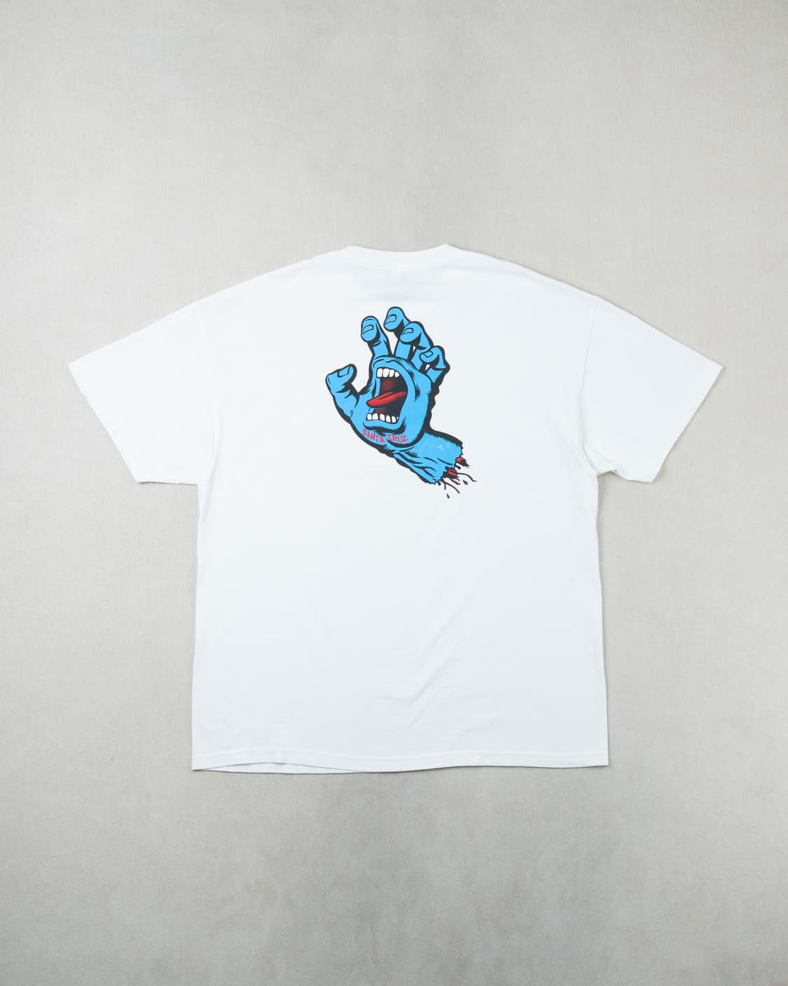 (XXL) 산타크루즈 스크리밍 핸드 로고 반팔 티셔츠 상품이미지5