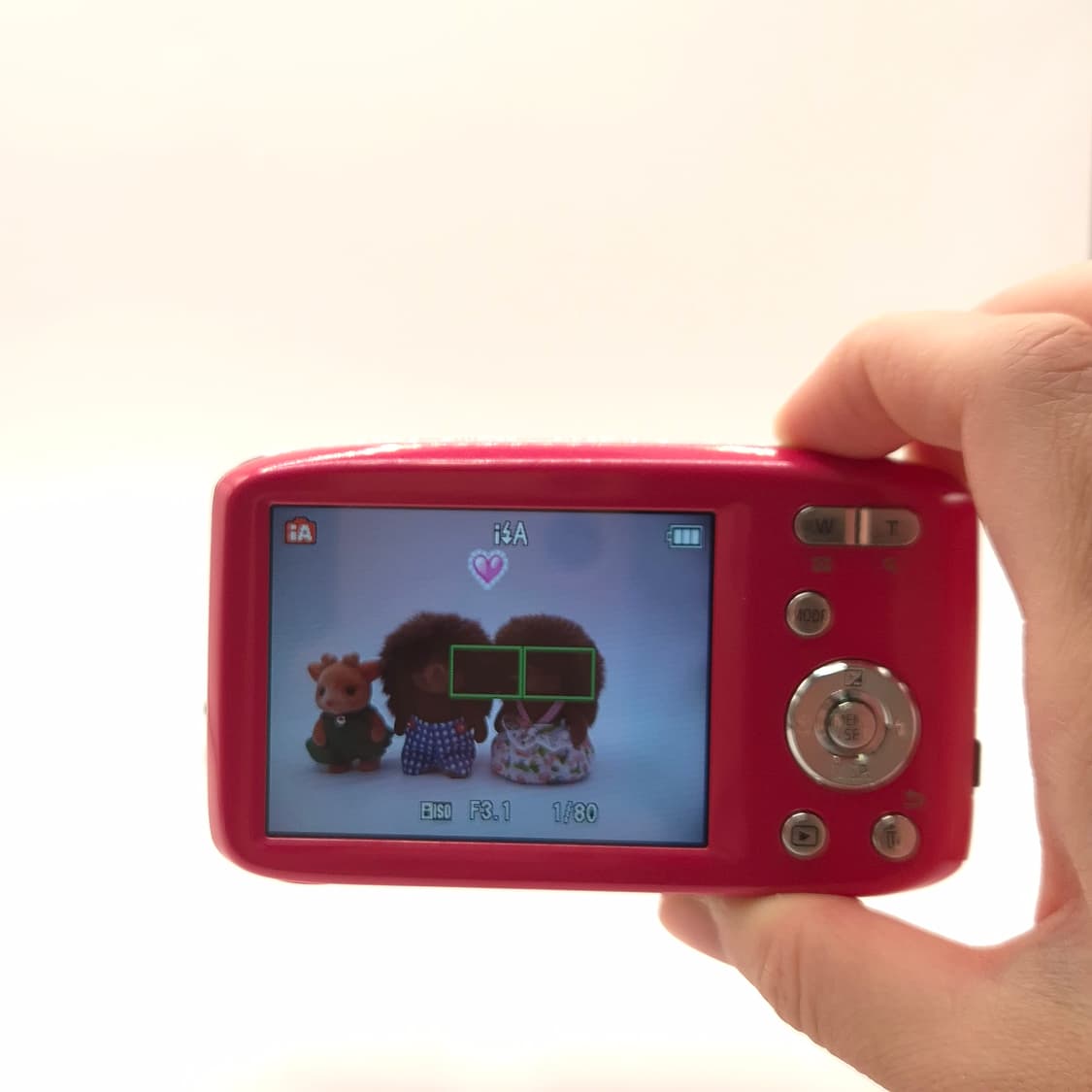 츄🎀하트프레임📸 루믹스 DMC-S2 핫핑크 🩷 미품 상품이미지6