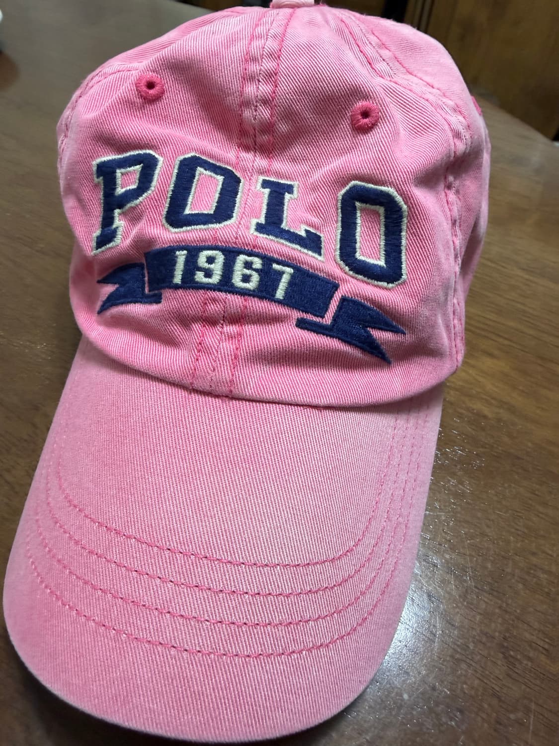 폴로 랄프로렌 볼캡 핑크 상품이미지1