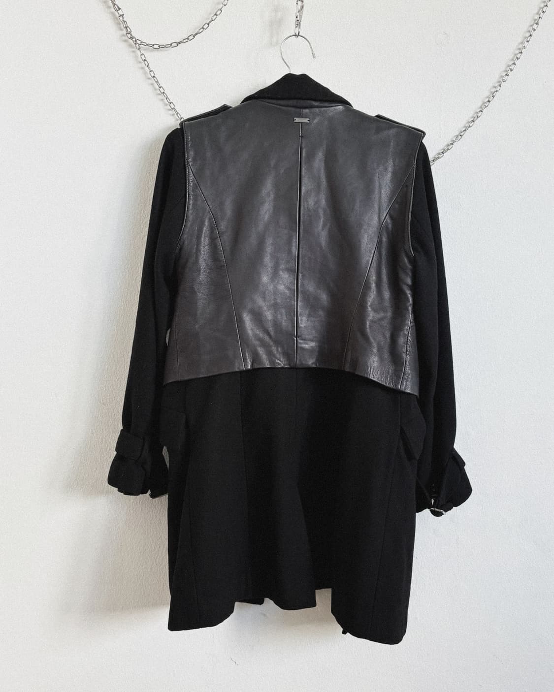 아디다스 SLVR 콜렉션 레더베스트 라이더코트 상품이미지9