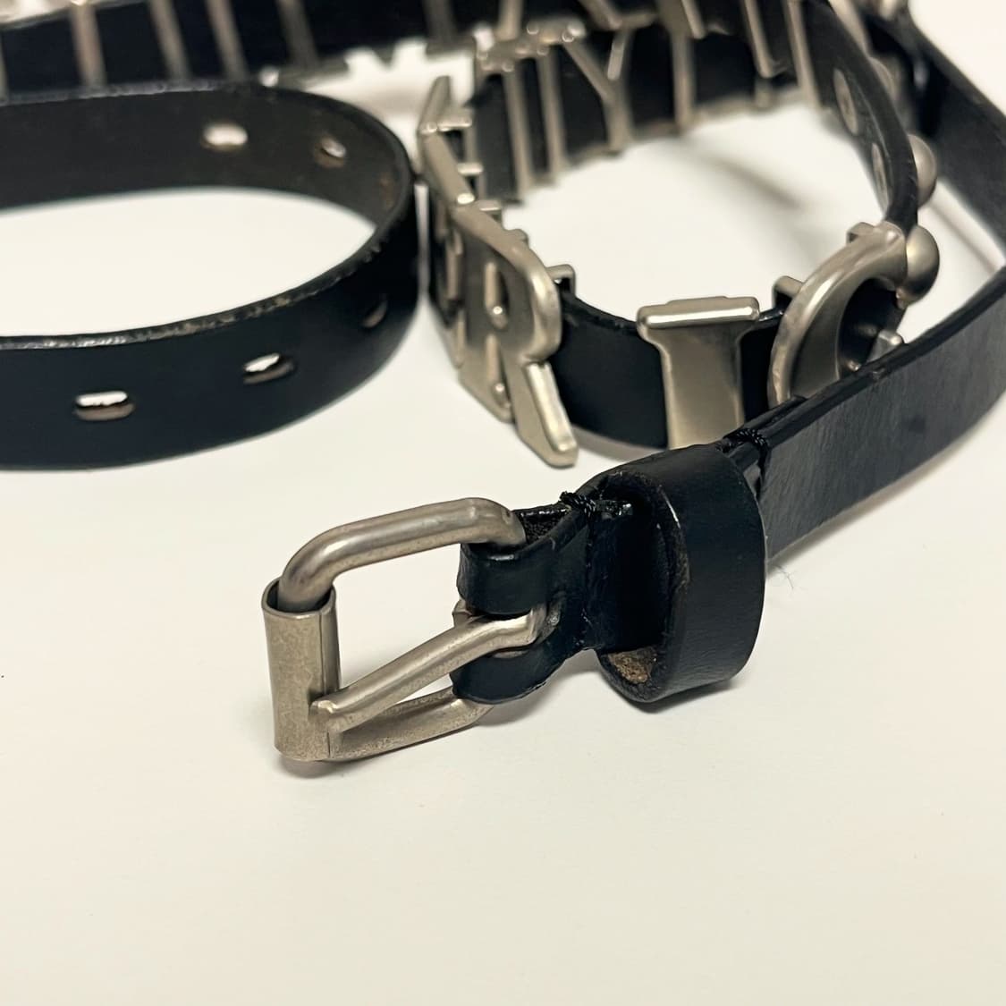 히스테릭 글래머 펑크 레더 벨트 상품이미지2