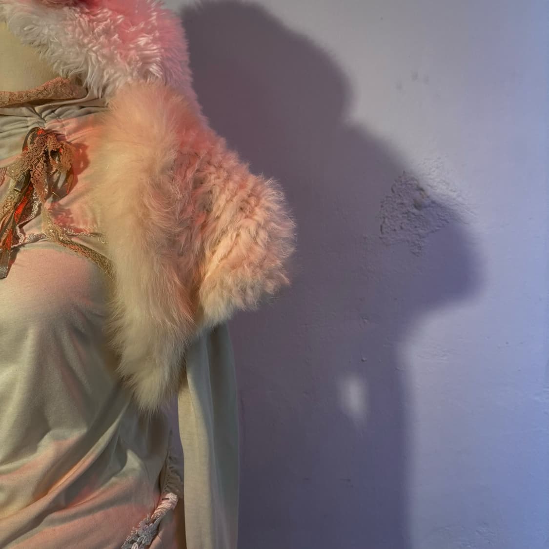 PINKY GIRLS 퍼 베스트 상품이미지1