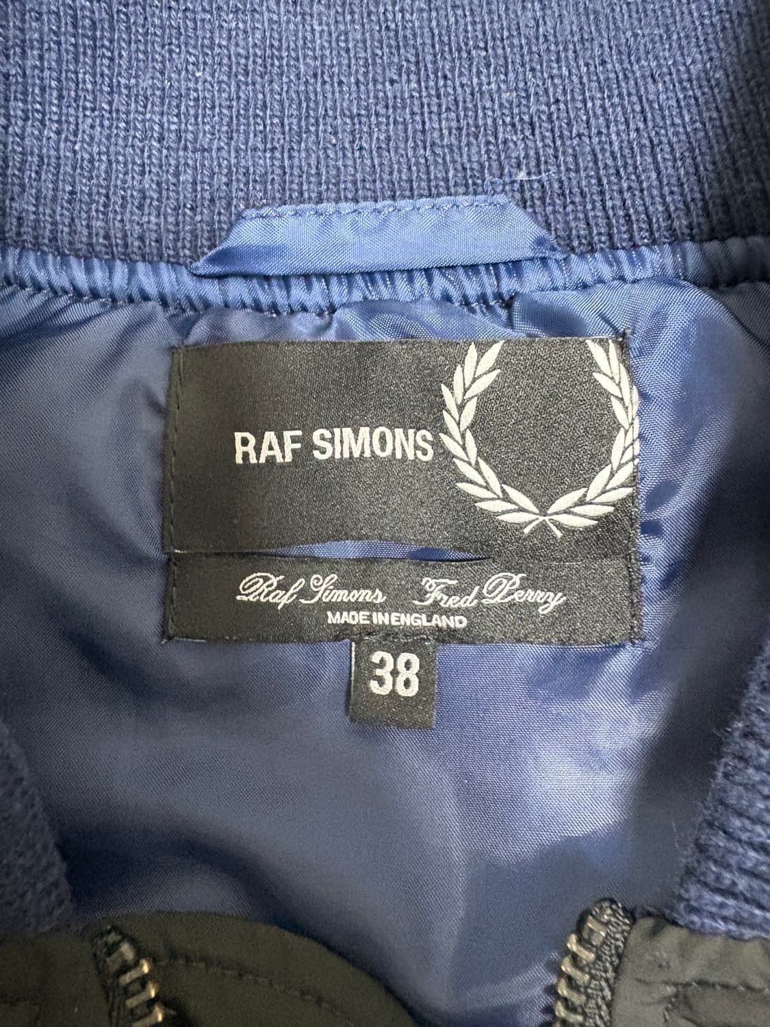 라프시몬스 프레드페리 마원 봄버 콜라보 자켓 105(38) 상품이미지7