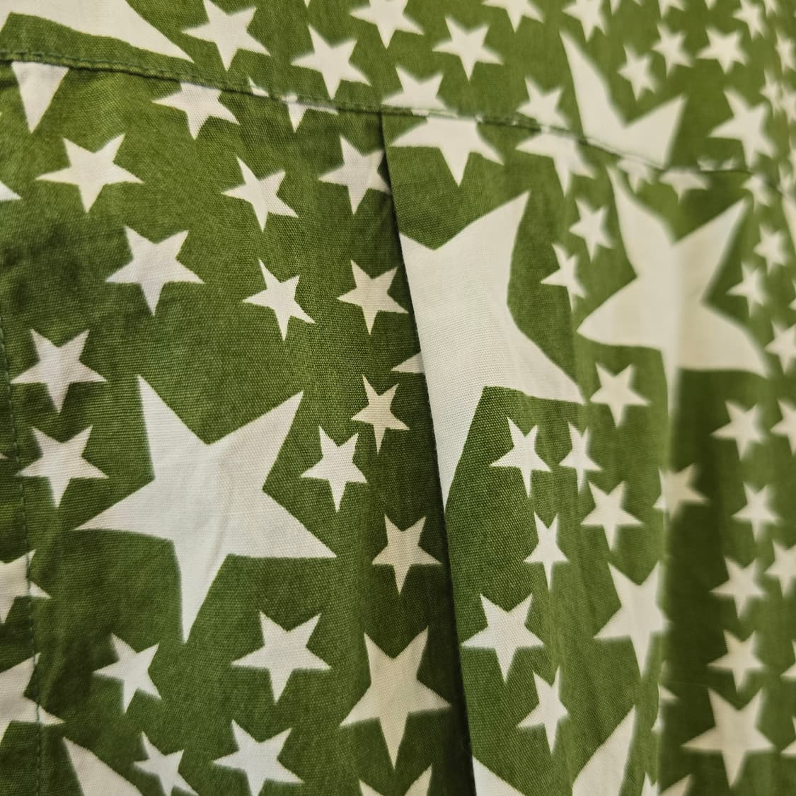 A BATHING APE 베이프 스타 프린팅 패턴 셔츠 상품이미지10