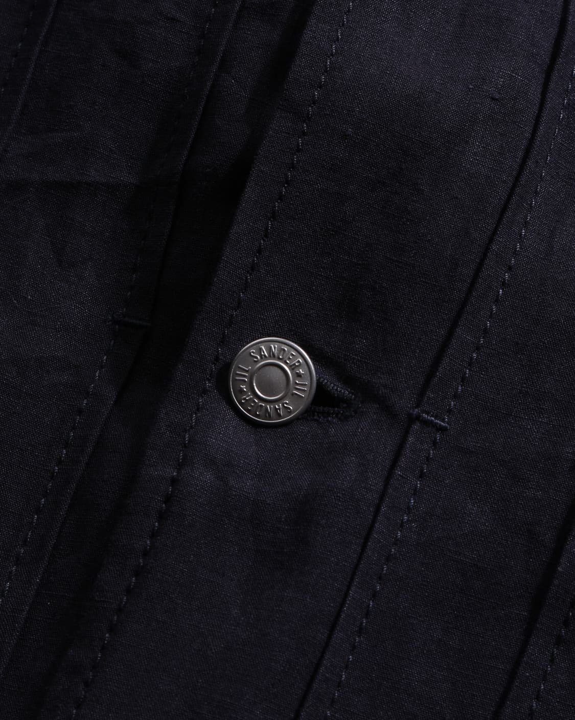 00s Jil Sander pure linen trucker jacket 상품이미지4