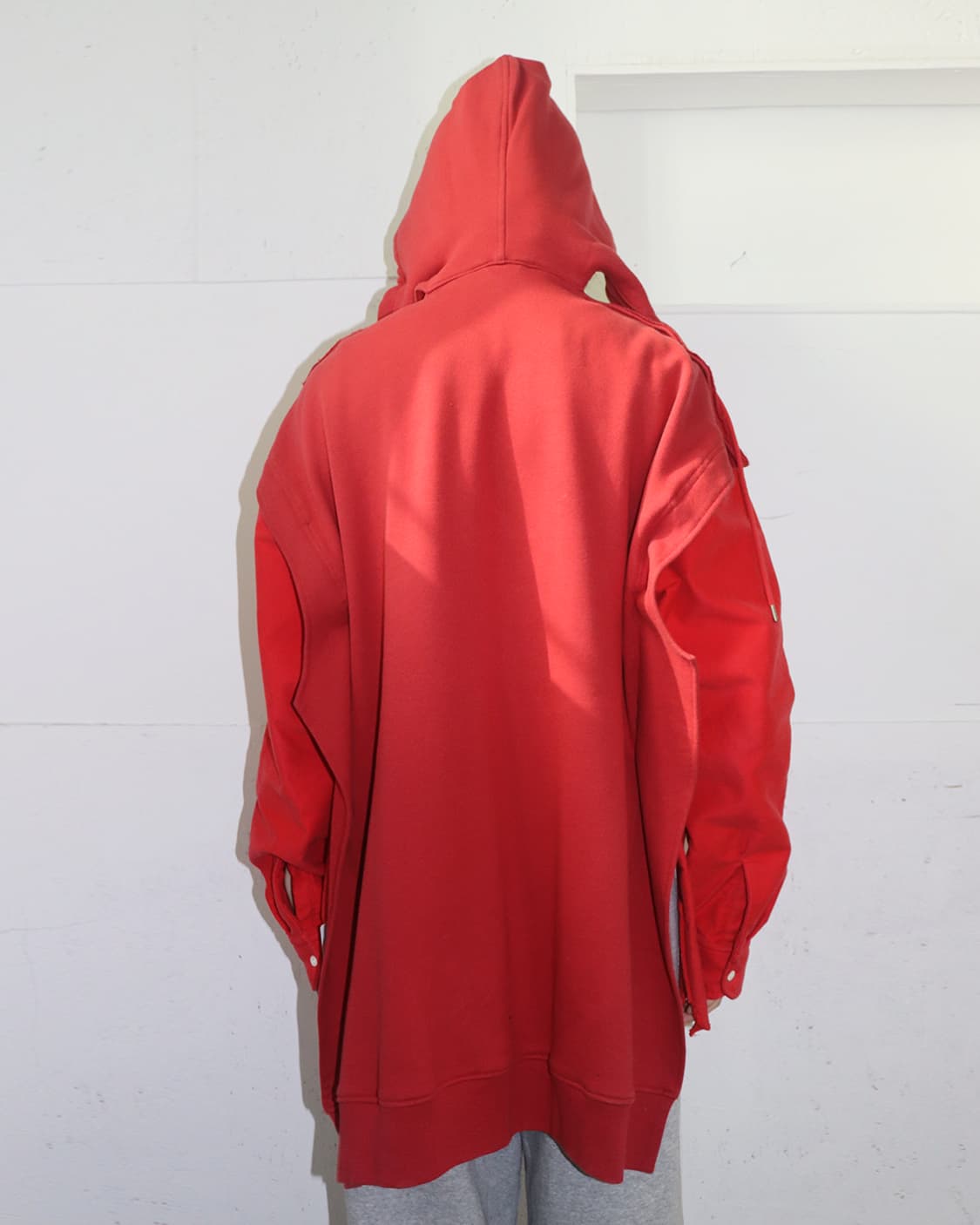 미하라 야스히로 18AW 후드 도킹 셔츠 자켓 상품이미지1