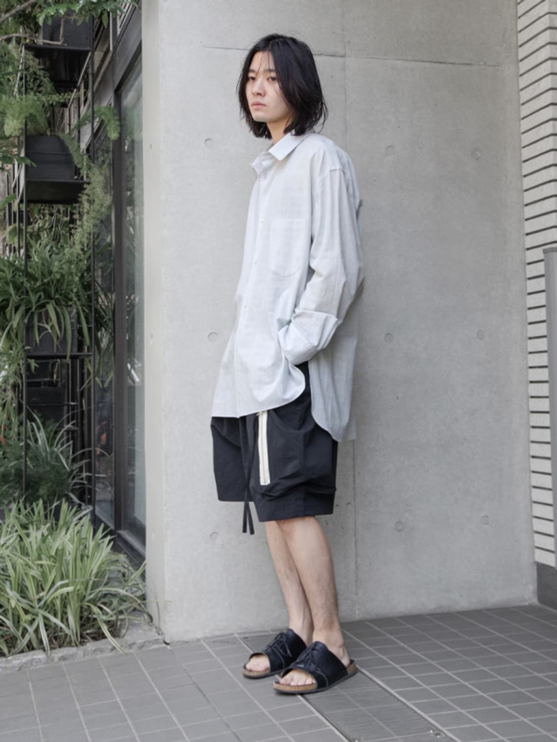 우루 URU Tokyo 24ss Cotton Check Shirts 상품이미지9