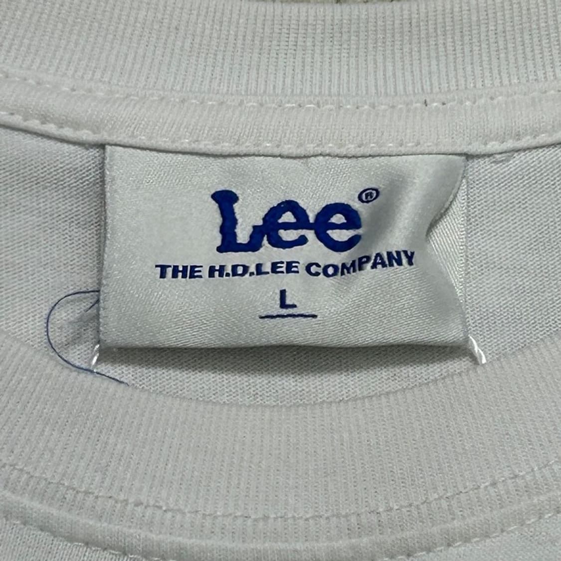 LEE 오렌지 프린팅 반팔 L 상품이미지5
