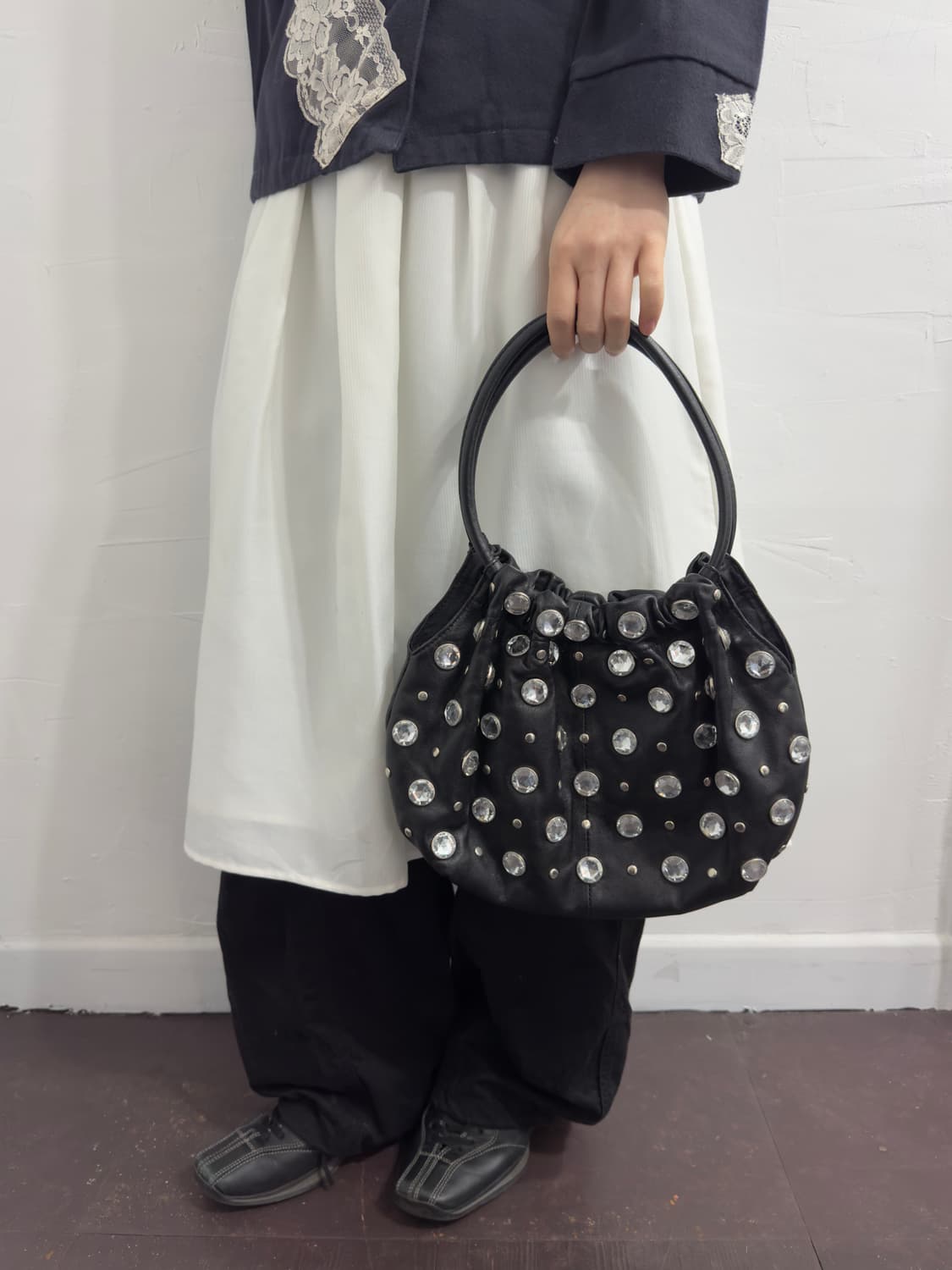 cubic leather bag 상품이미지4
