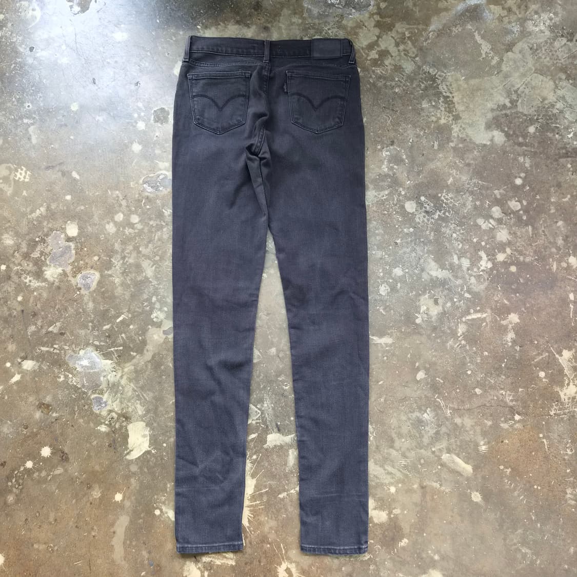 26) 리바이스 흑청 청바지 데님 팬츠 블랙진 상품이미지5