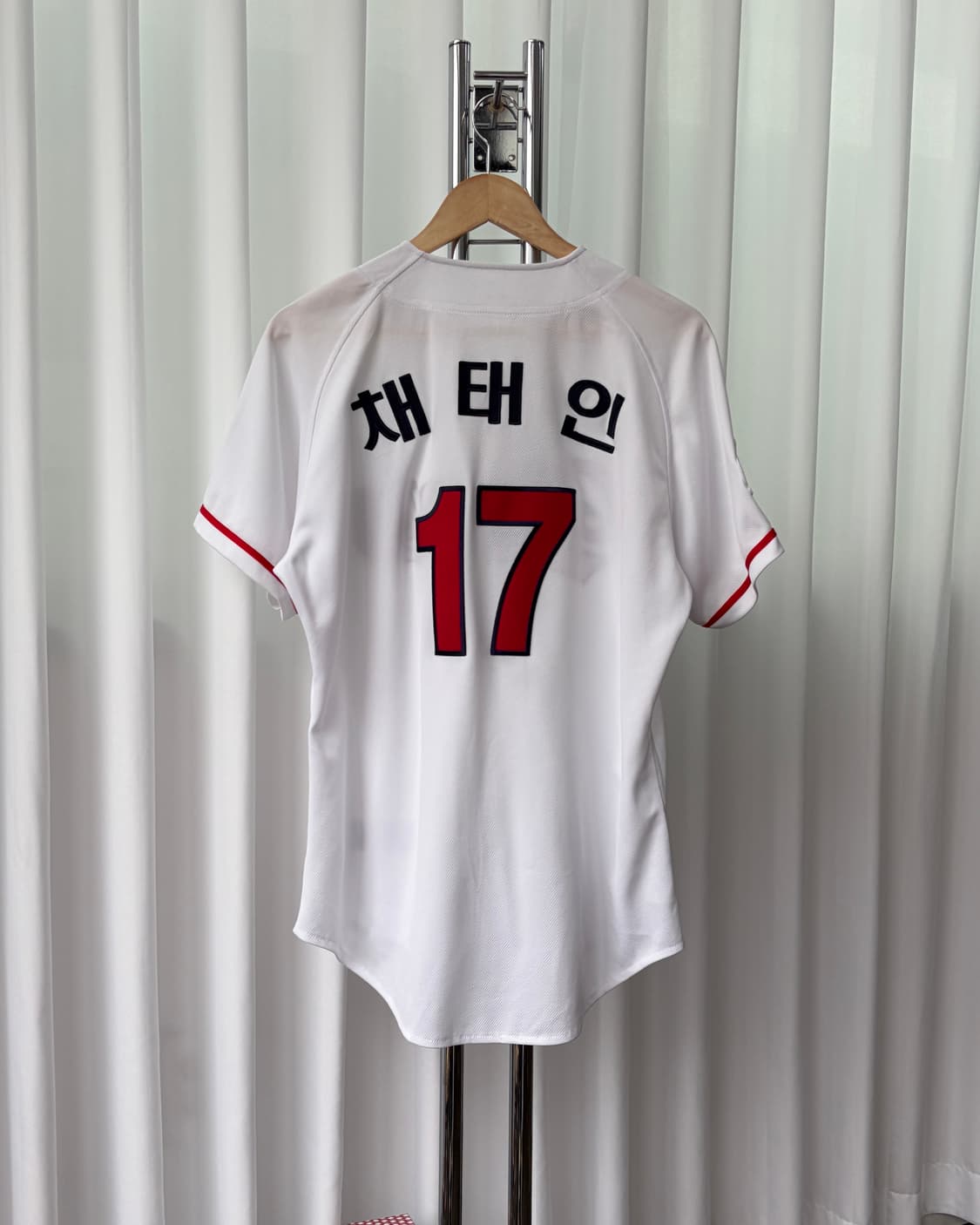 [XL]롯데 자이언츠 네포스 채태인 야구 유니폼 상품이미지4