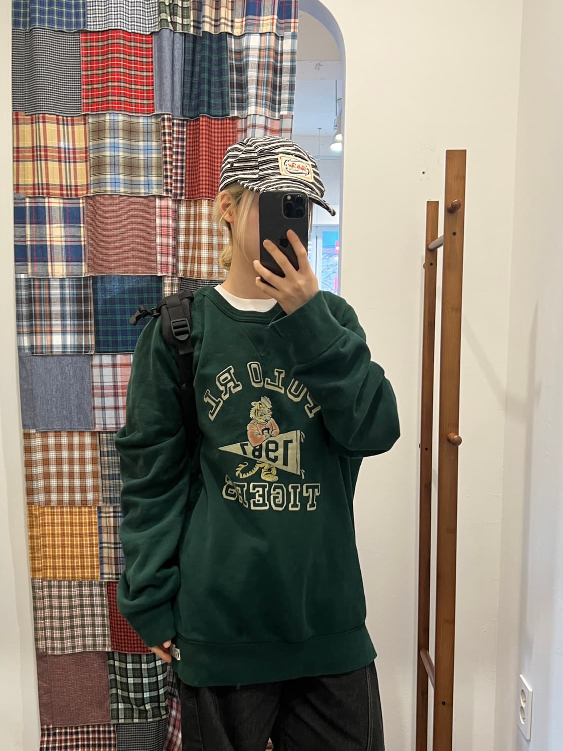 폴로 그린 타이거 맨투맨 상품이미지4