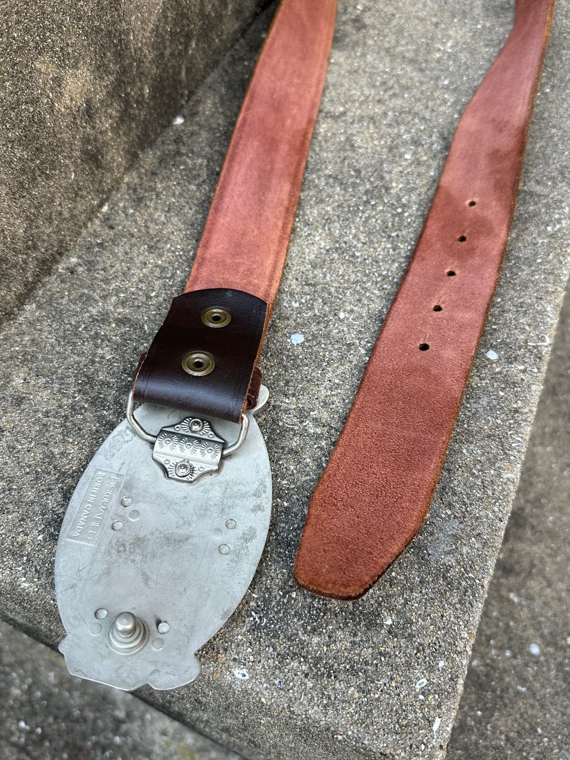 00s DSQUARED2 big buckle leather belt 상품이미지4