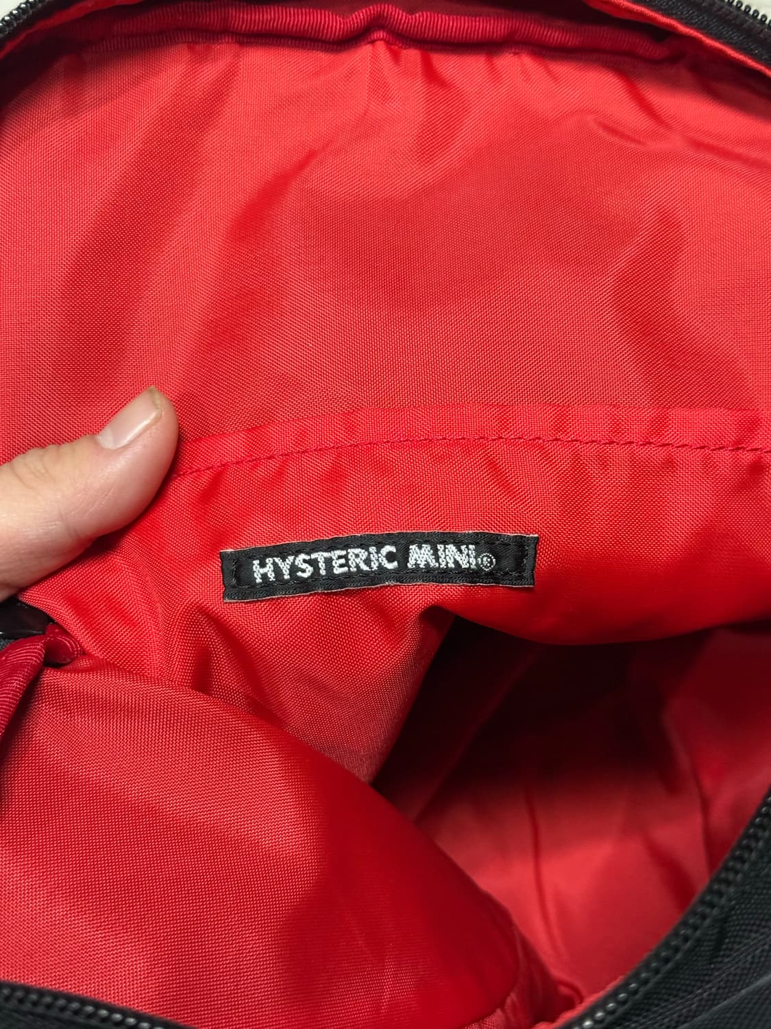 히스테릭 글래머 아카이브 공룡 디테일 중형 백팩 가방 상품이미지4