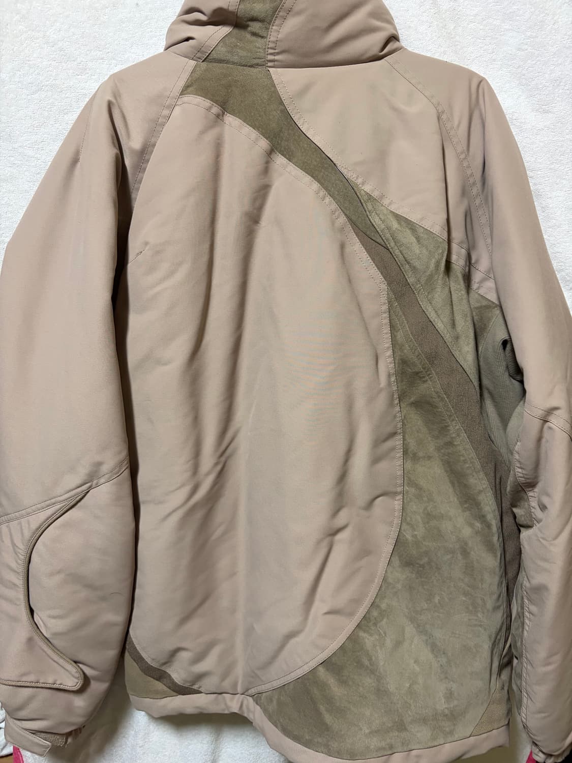 엑슬림 ep2 패디드 패딩 자켓 베이지  상품이미지4