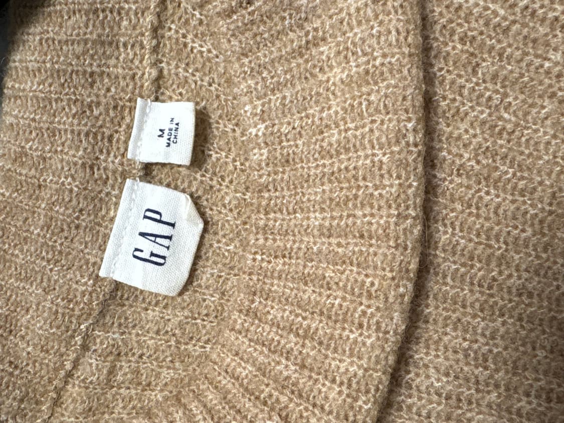 GAP beige wool knit M 상품이미지3