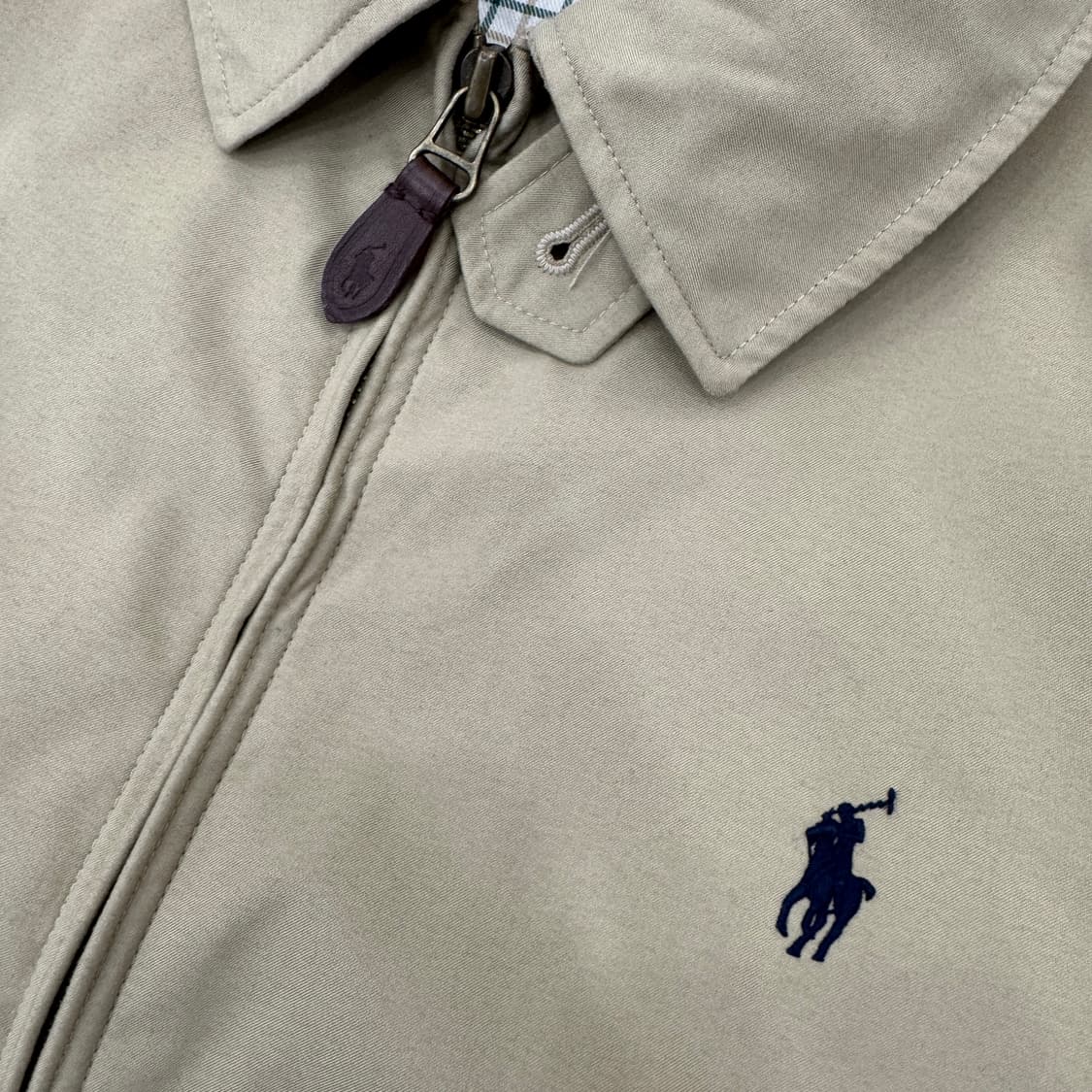 M(100) 폴로 랄프로렌 베이지 바이스윙 자켓  상품이미지5