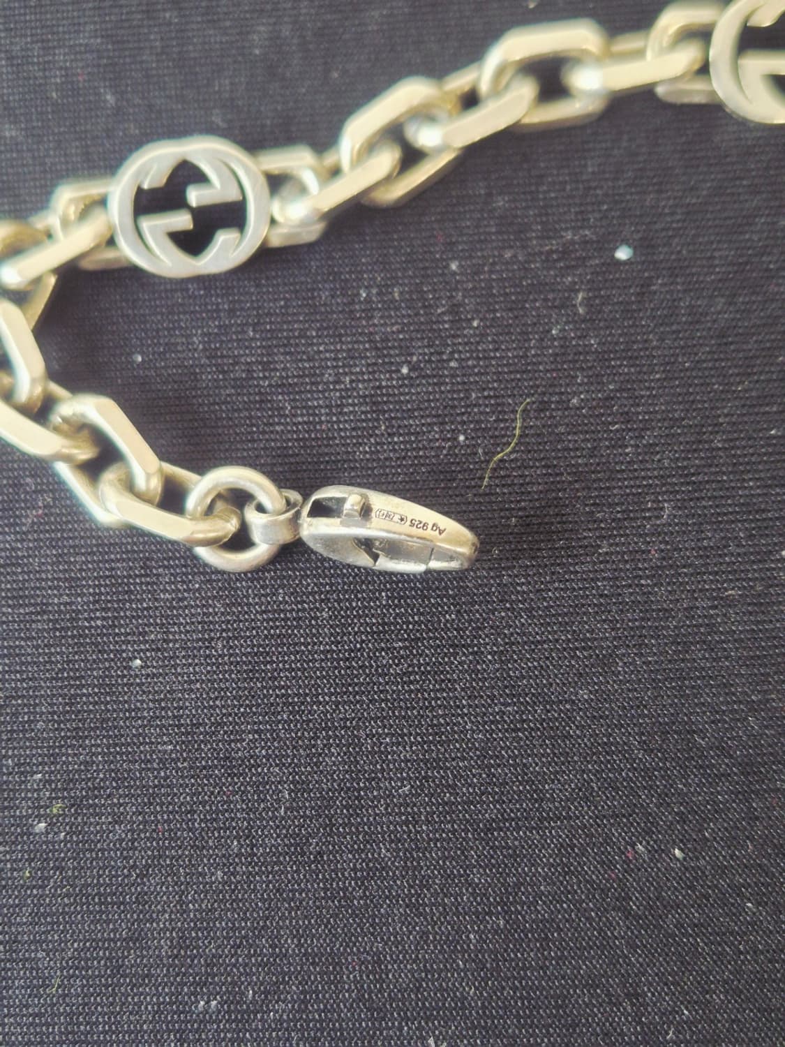 구찌인터로킹 체인 팔찌 18호 상품이미지6