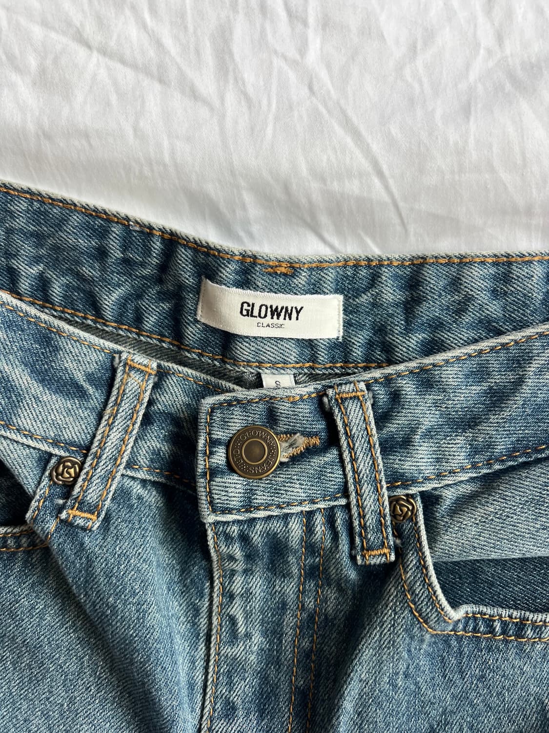 GLOWNY THE WESTERN SHORTS (HERITAGE BLUE 상품이미지8