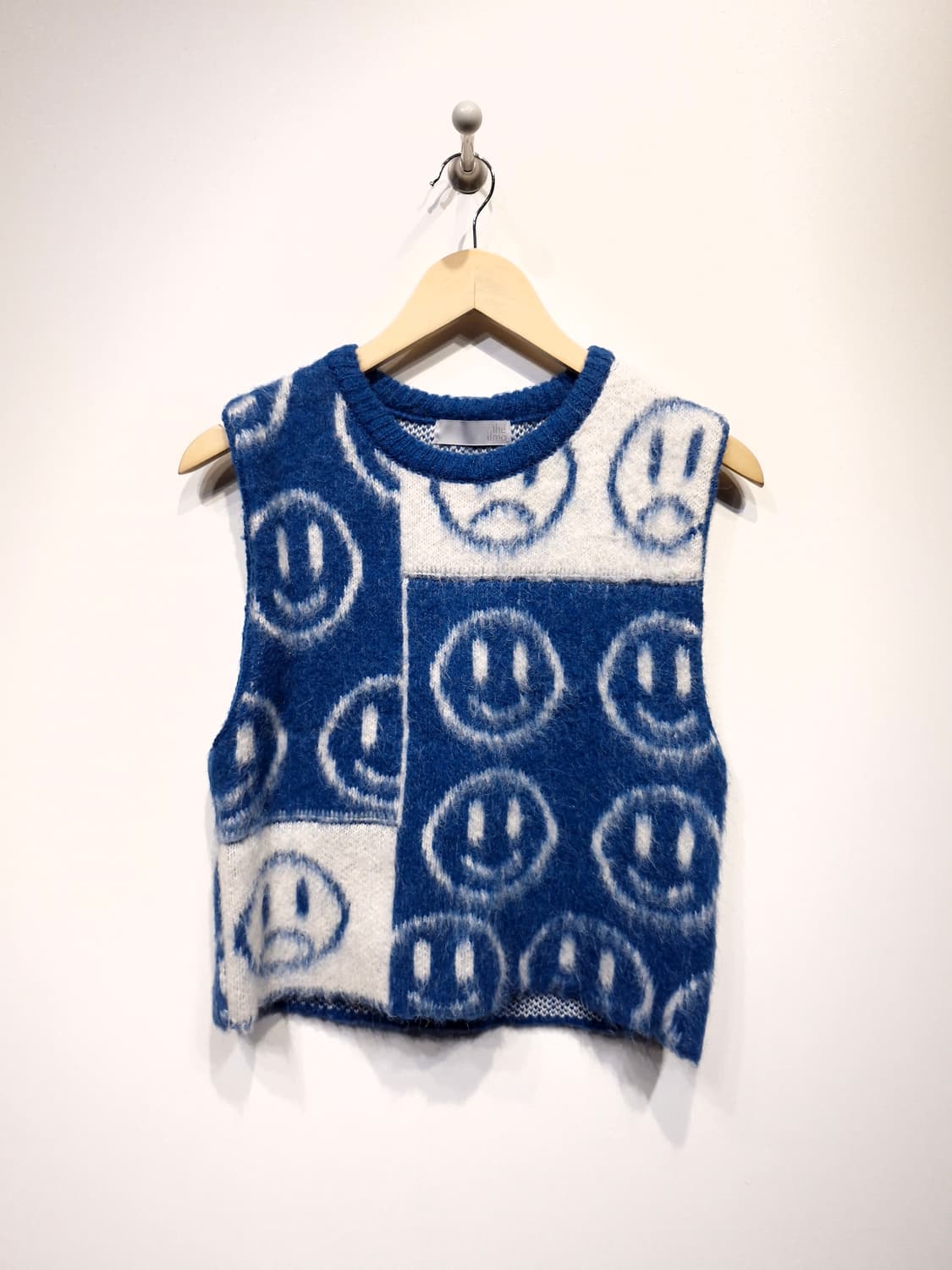 더일마 울알파카 혼방 니트 베스트 상품이미지1