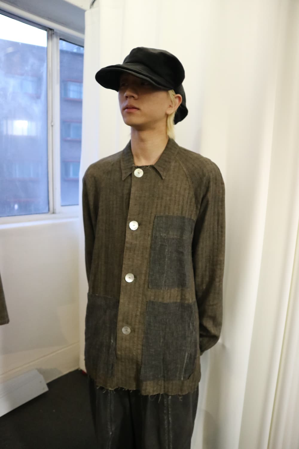 [ae nr mous] Simple Pocket Shirt 상품이미지6