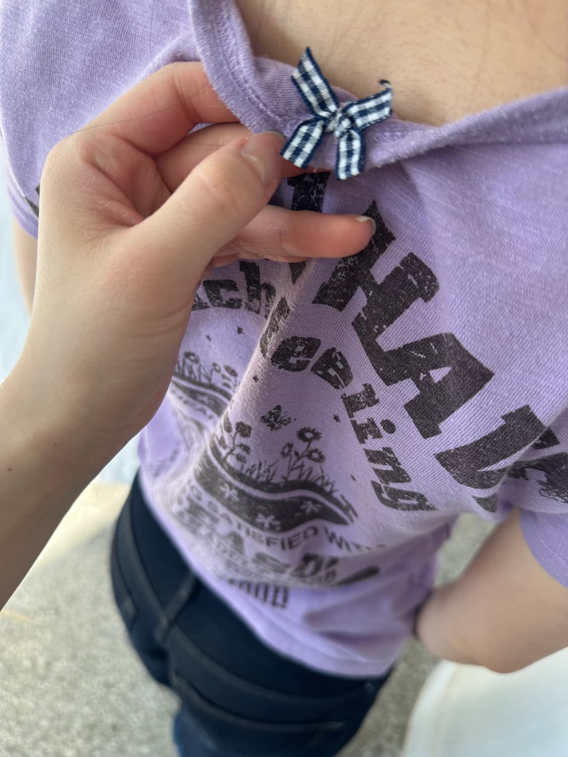 ⊹ Lilac Garden Tee 상품이미지4