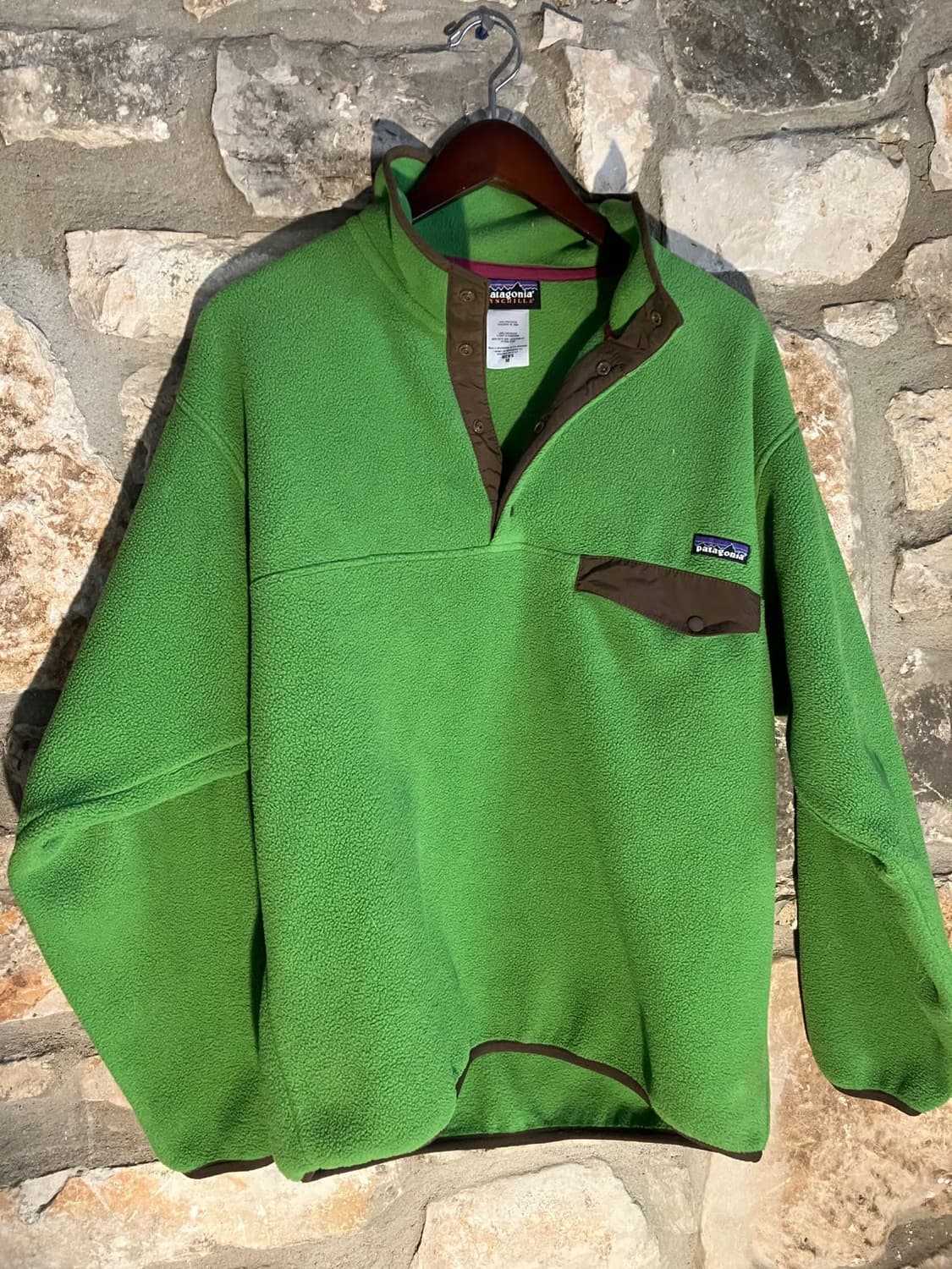 파타고니아 신칠라 스냅-T 그린 상품이미지1