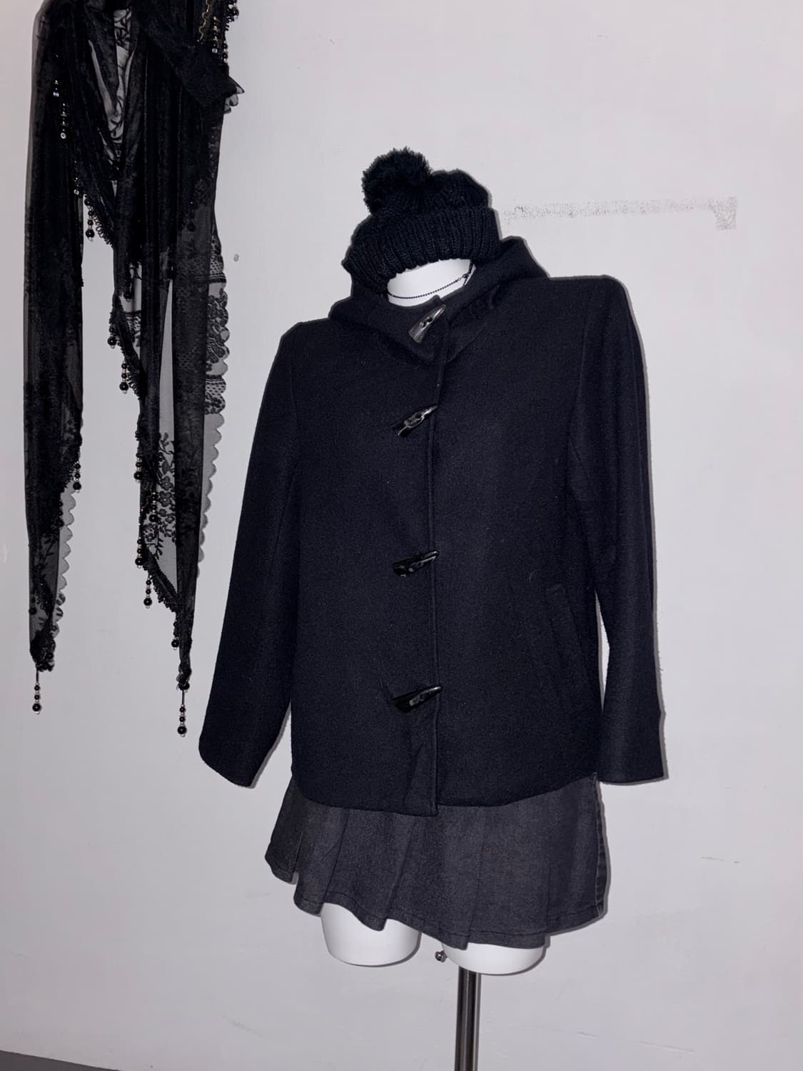 00s 하이넥 떡볶이코트 떡코 겨울 모리 상품이미지7