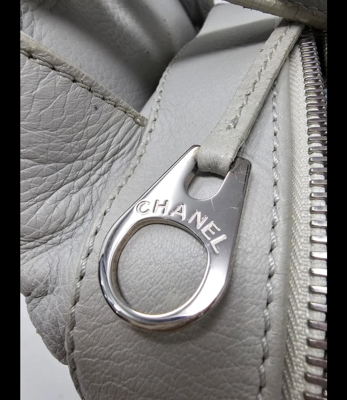 정품 샤넬 가죽 토트백 상품이미지9
