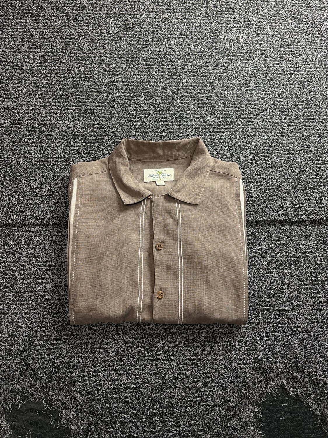 ISLAND SHORES 아카이브 빈티지 실크 셔츠 3459 상품이미지1