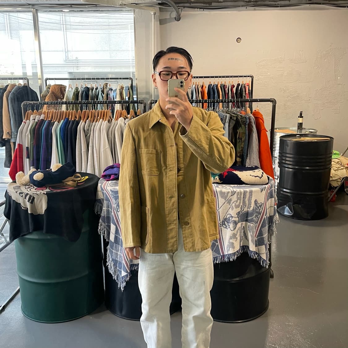 70s 몰스킨 워크 자켓 상품이미지7