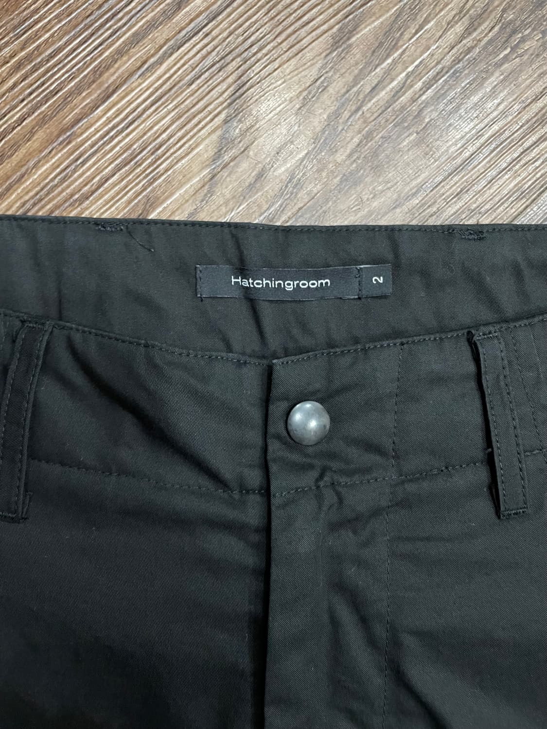 해칭룸 딥플리츠 트라우저 V2 블랙 상품이미지6