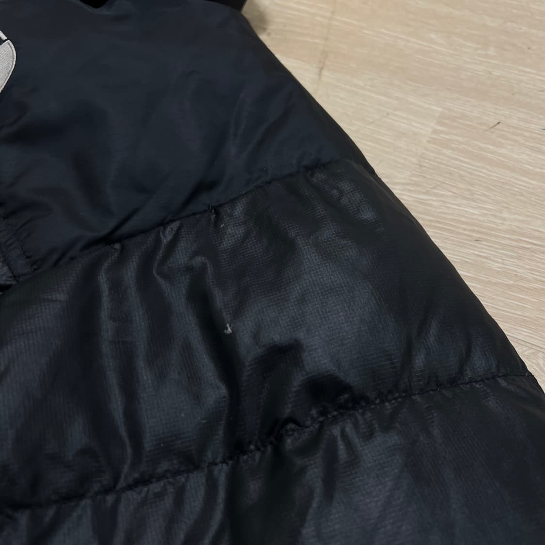 노스페이스 구스다운 700 에코 눕시 패딩 자켓 [블랙] L/100 상품이미지7