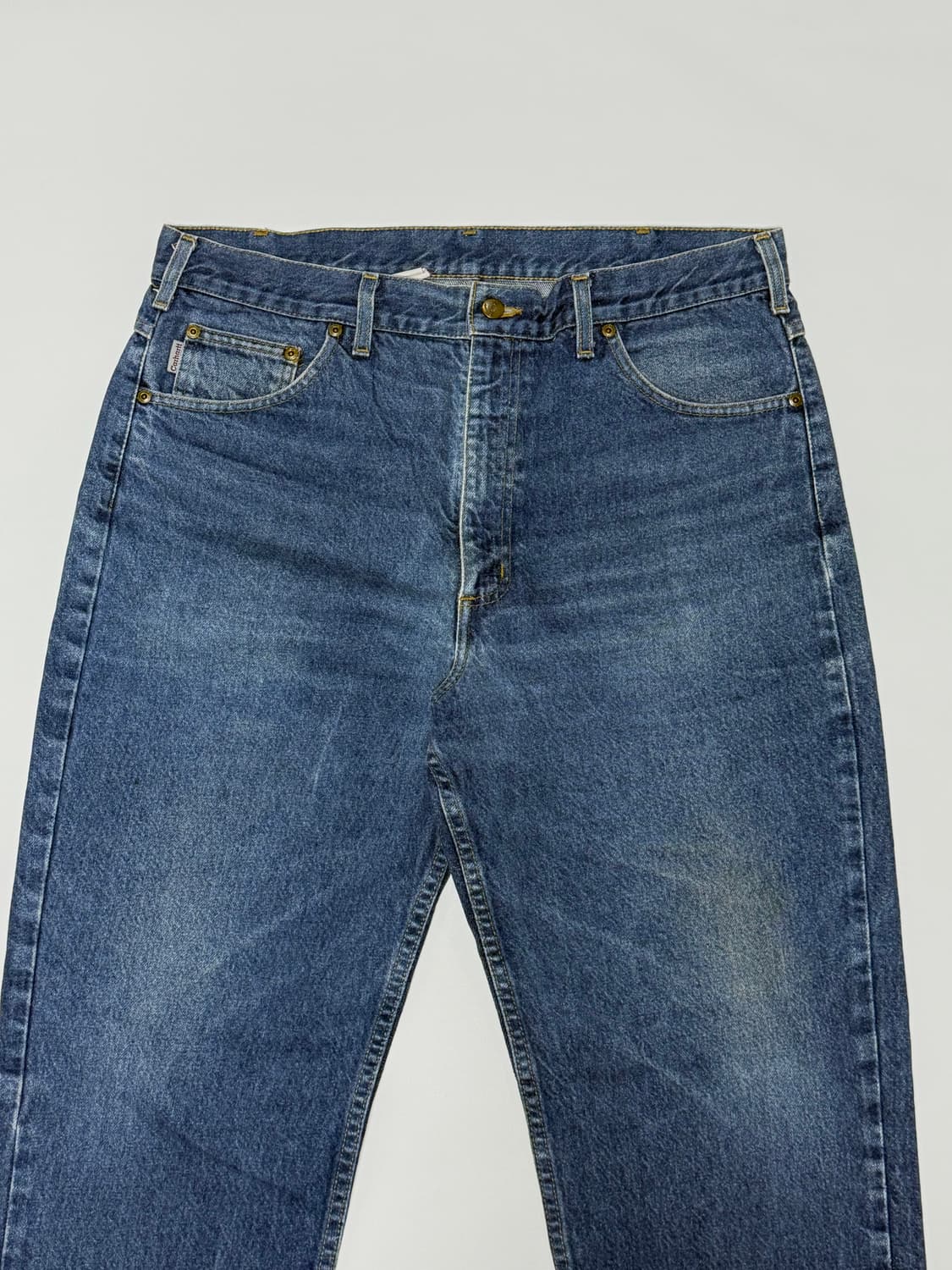 칼하트 중청 데님 팬츠 38x32 상품이미지3