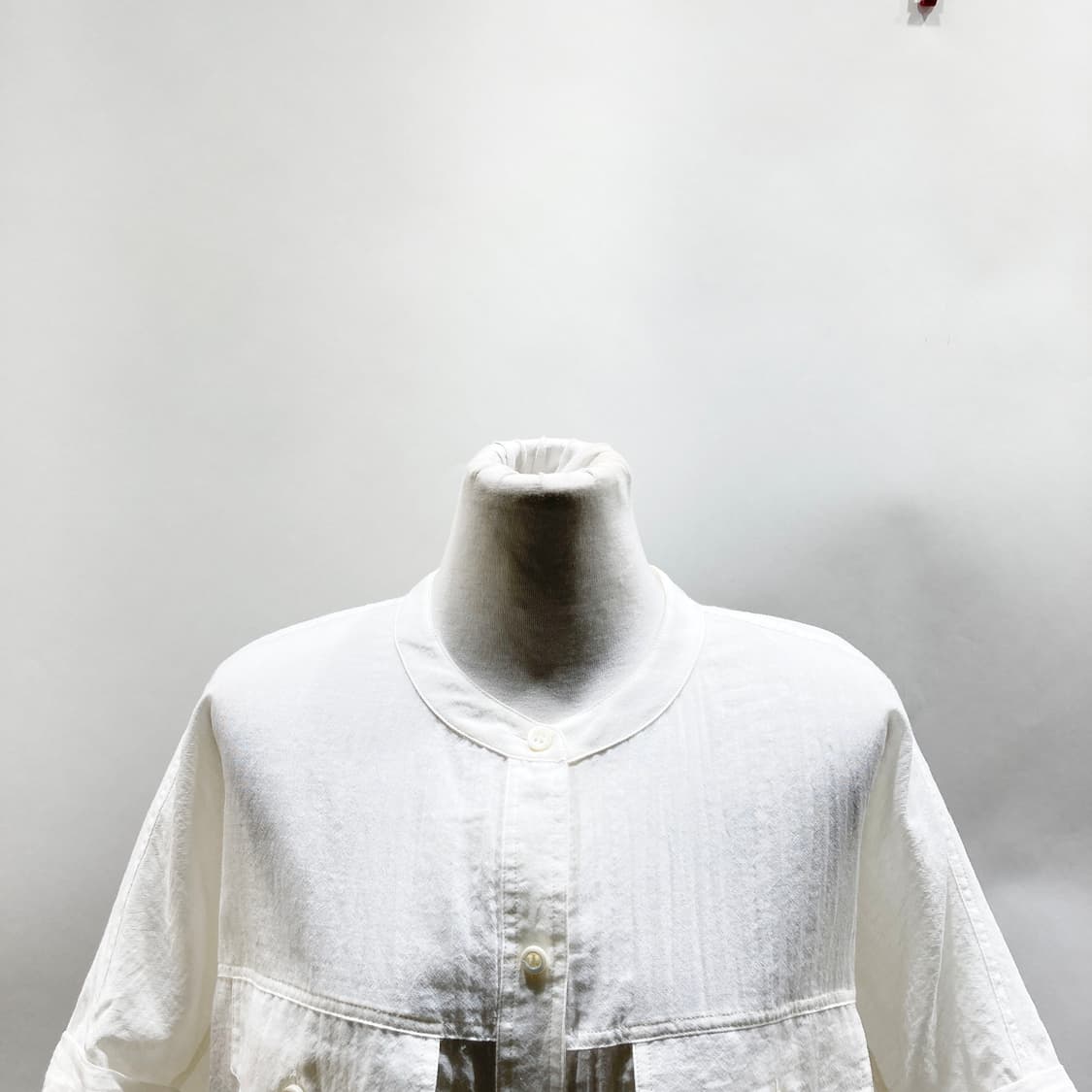 띠어리 정품 여성 시스루헨리넥셔츠 M 상품이미지2